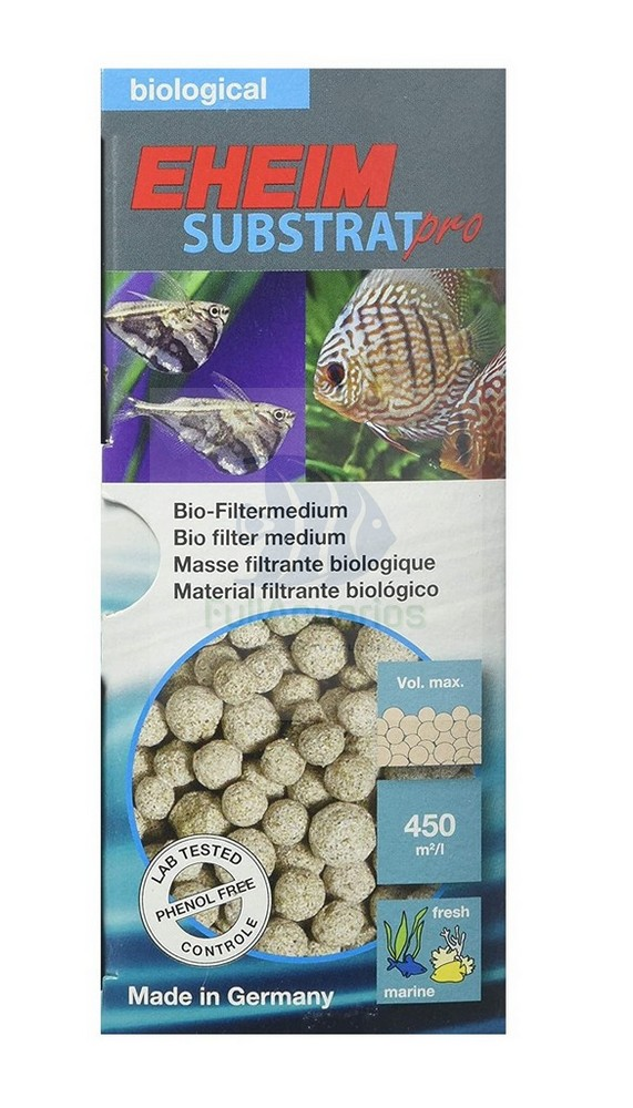 Eheim Substrat Pro Organic Filter Medium, Sintered Pearl Glass, 2 L